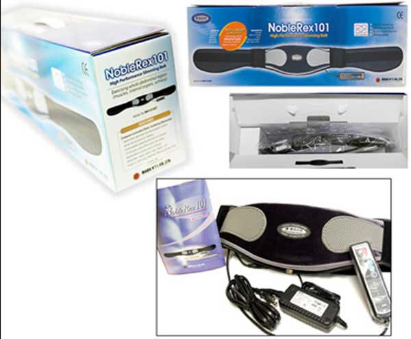 NobleRex101 Eliptic Oscillating System Vibration Slimming Belt